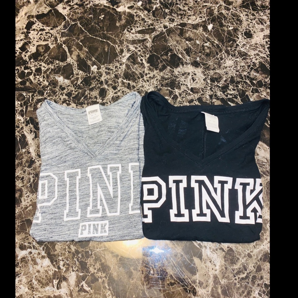 SOLD ⭐️2 for 30 Victoria’s Secret Pink T-Shirts